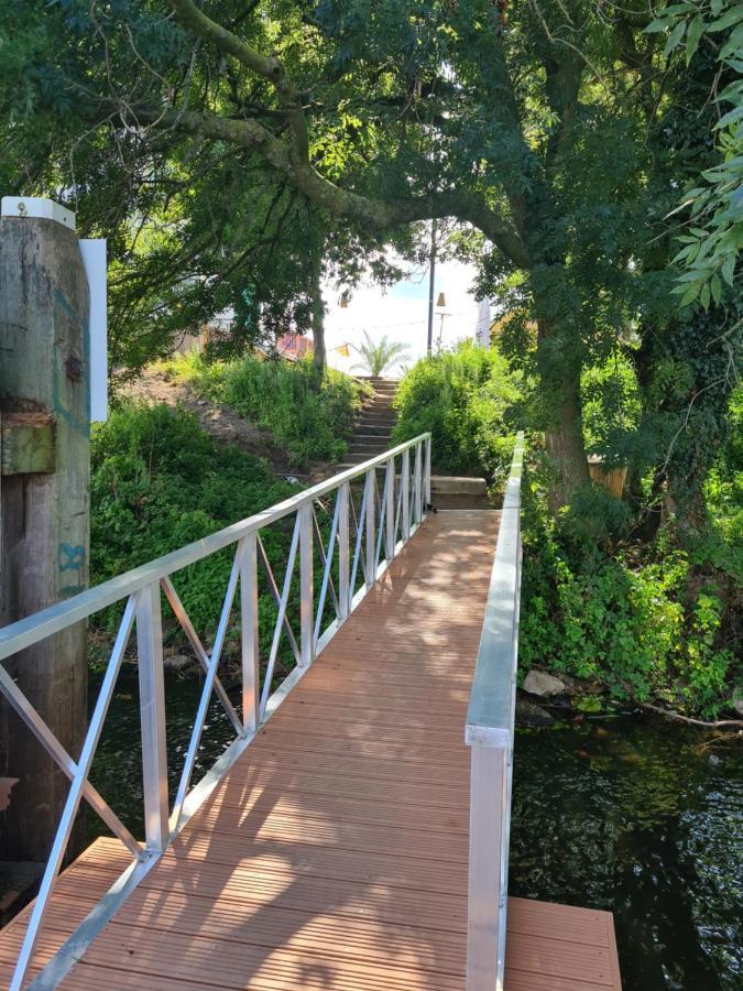 Wikkelboats @ Tramkade Den Bosch Villa Orthen Dış mekan fotoğraf
